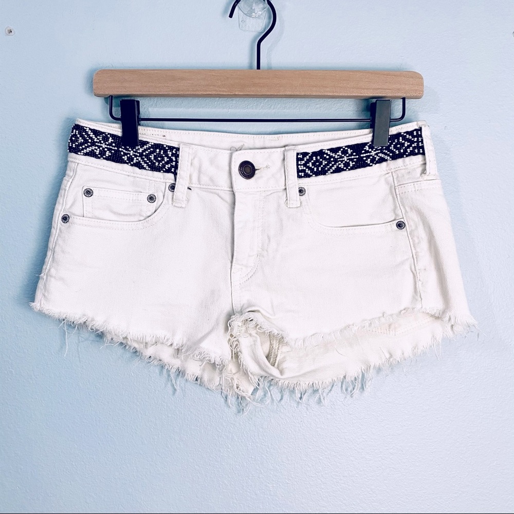 AMERICAN EAGLE Stretch cut off shorts Size 4